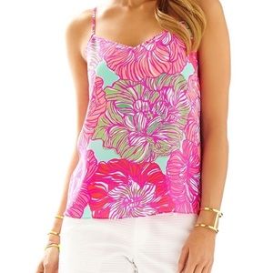 Lilly Pulitzer Dusk Top In Multi Worth It XS